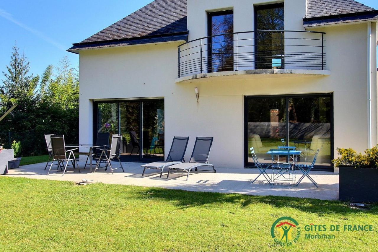 Villa Le Nid Breton Bignan Exterior foto